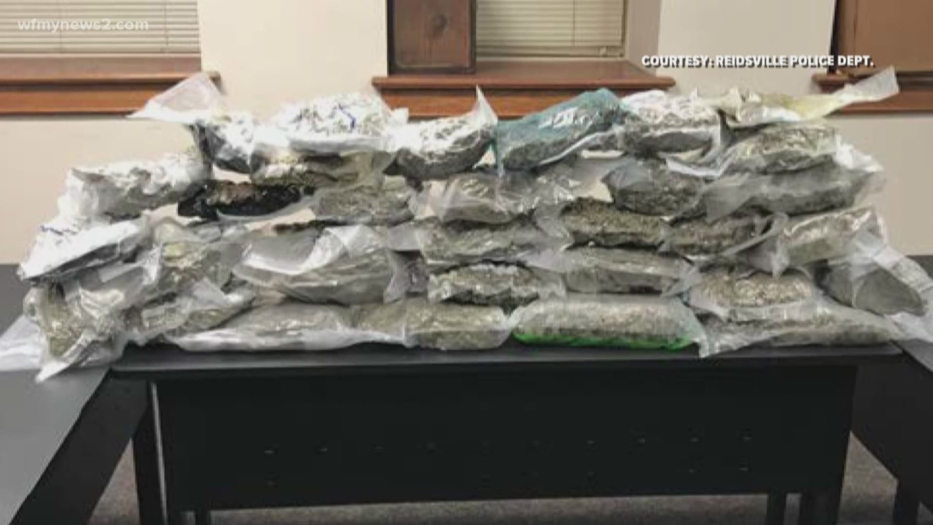 31 Pounds Of Marijuana Found in Reidsville