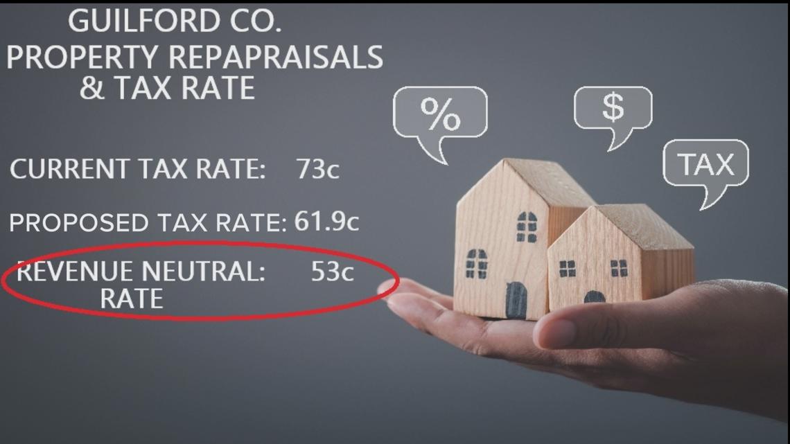 The Guilford County Manager proposed a decrease in the tax rate, but it's still above the revenue-neutral rate.