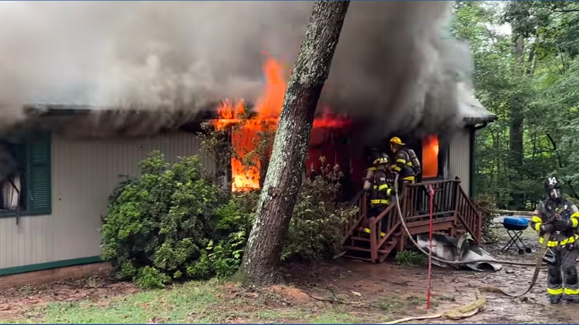 2 injured in house fire in Winston-Salem