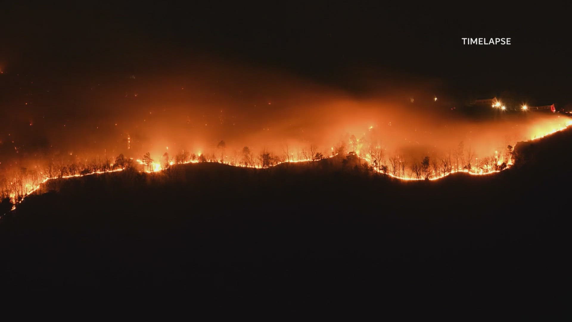 Rain helping fight Sauratown Mountain fire