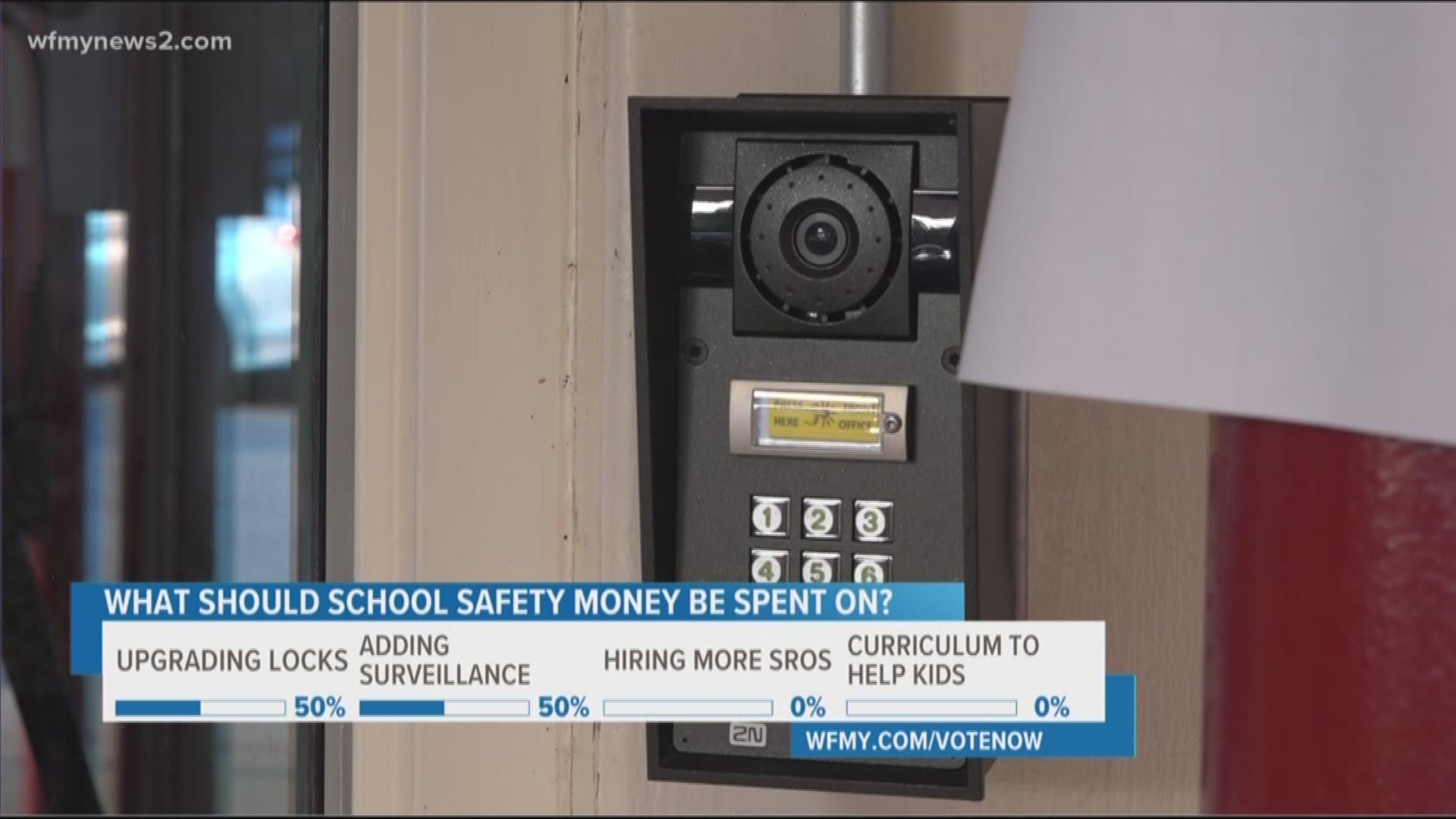 Guilford County Schools will request $10 million that would go directly toward security improvements at all of their schools.