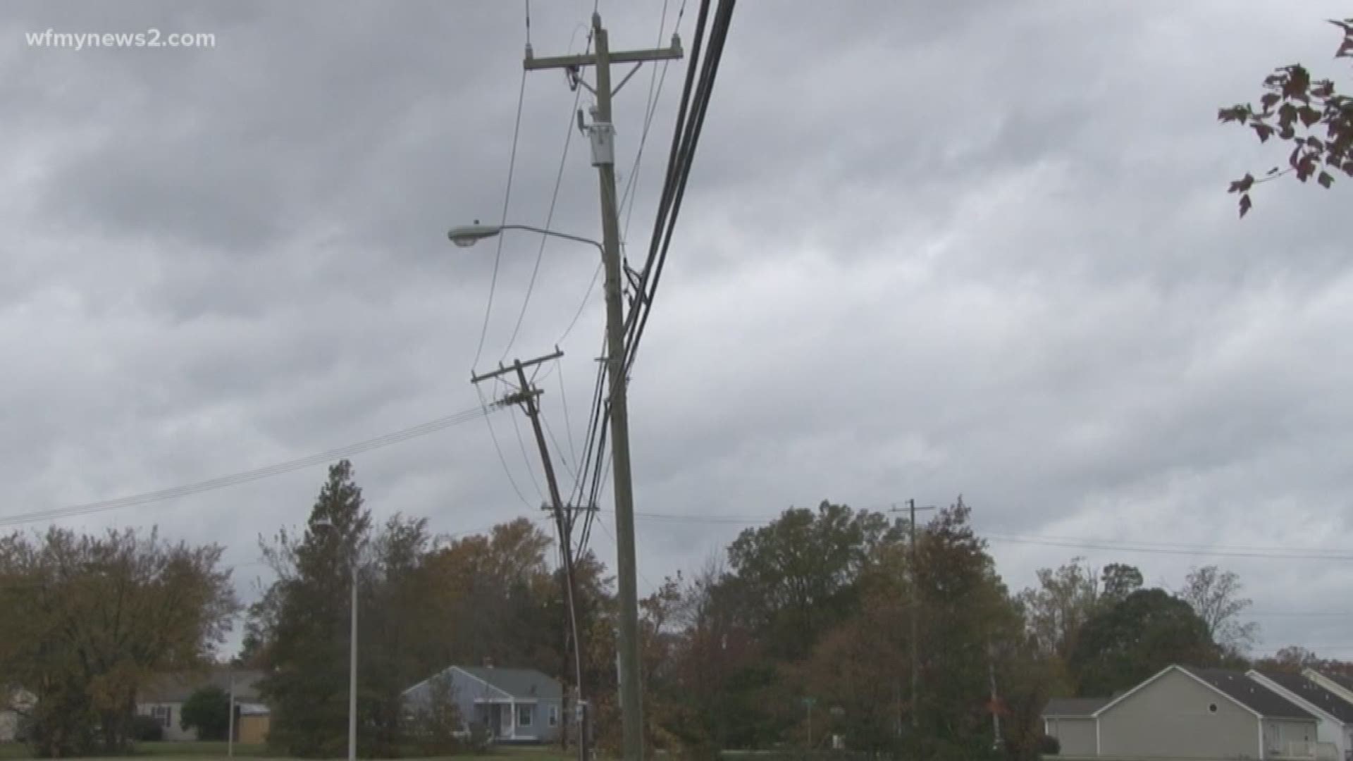 Duke Energy has more than 4 million power poles between North and South Carolina so they can't inspect every single pole, which is why the rely on the public to report any poles they are worried about.