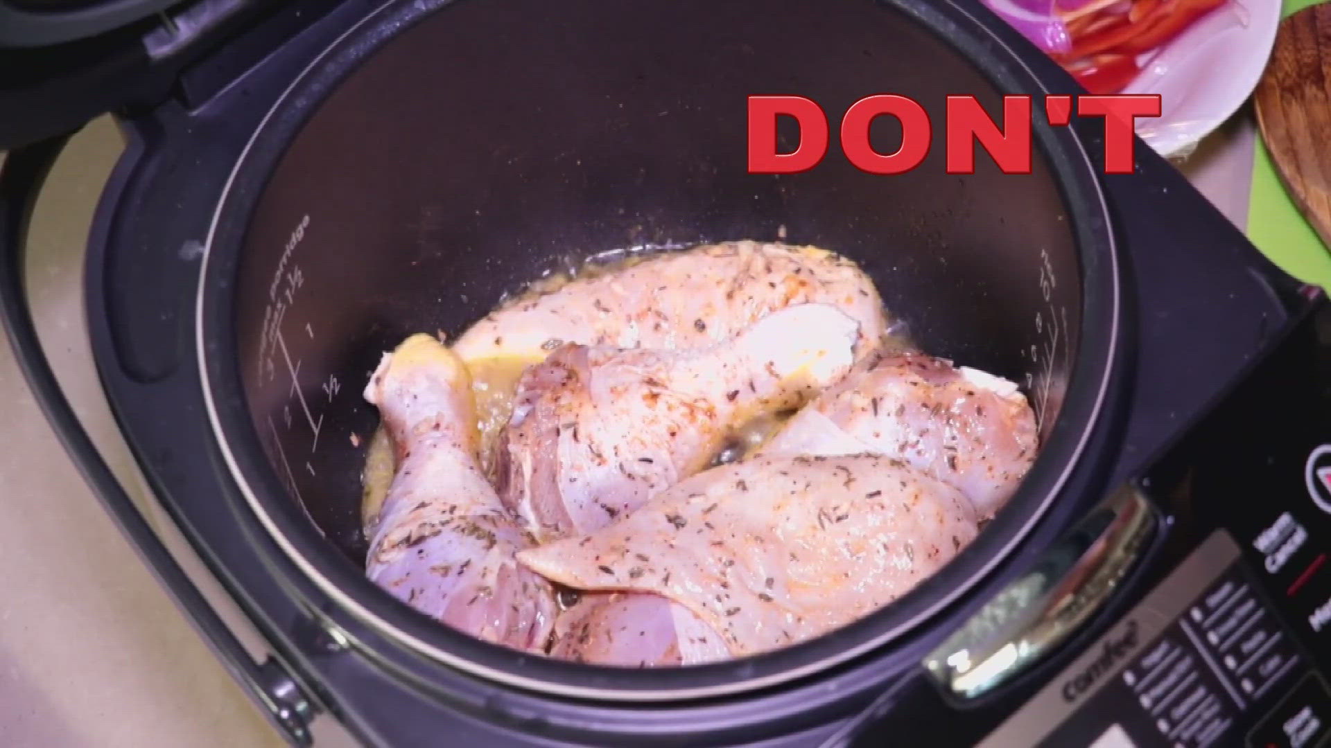 Here’s our list of do’s and don’ts for food prep.