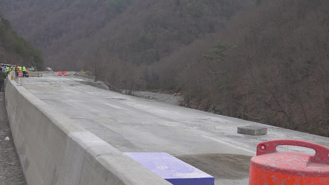 Helene-damaged I-40 section set to reopen soon, full recovery could take years