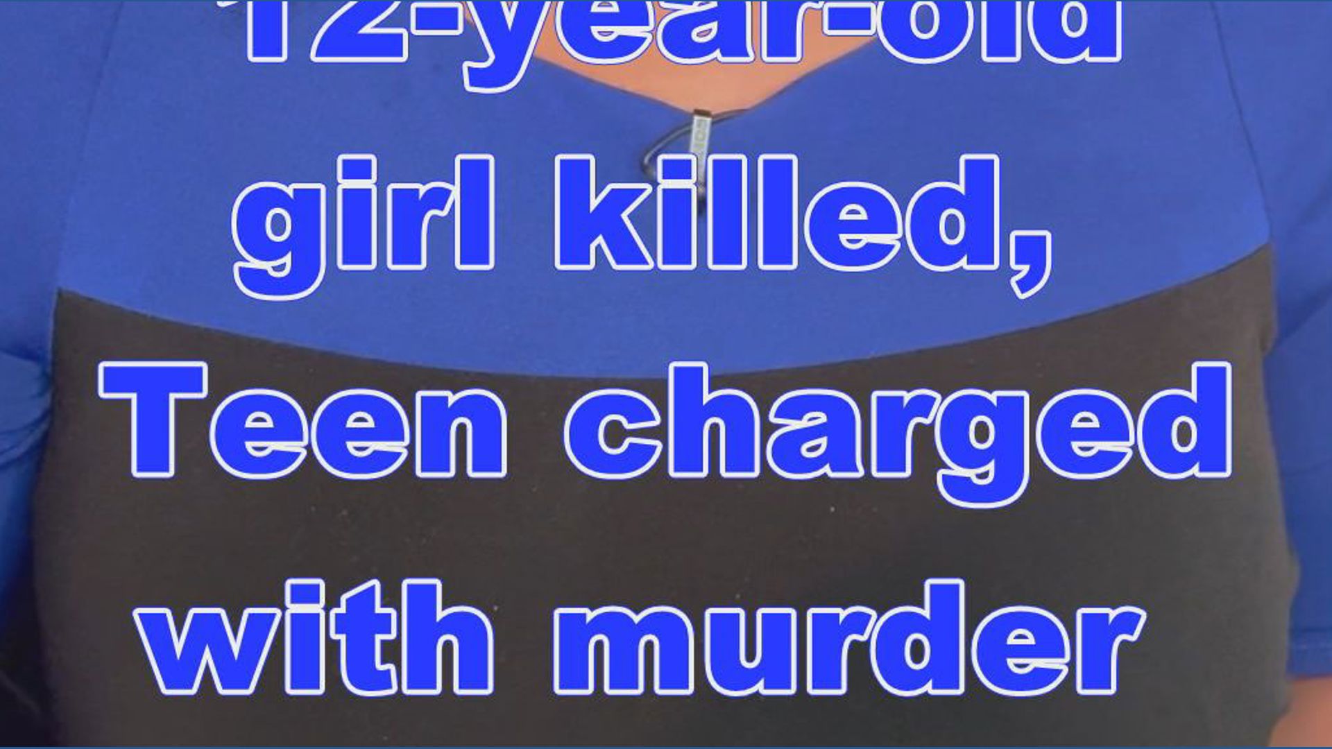 Teen charged in 12-year-old girl's death | wfmynews2.com