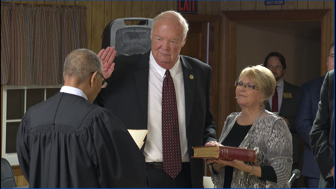 Former Guilford County Sheriff BJ Barnes Sworn In As Mayor Of ...