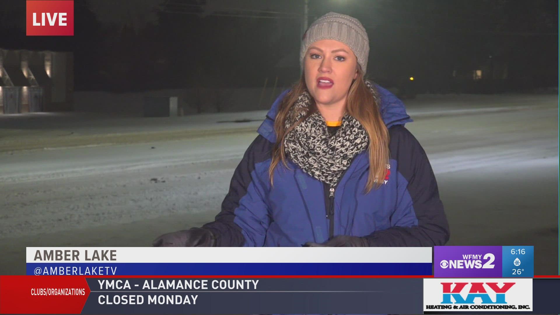 Latest on the road conditions in High Point and when plows will hit the roads again.