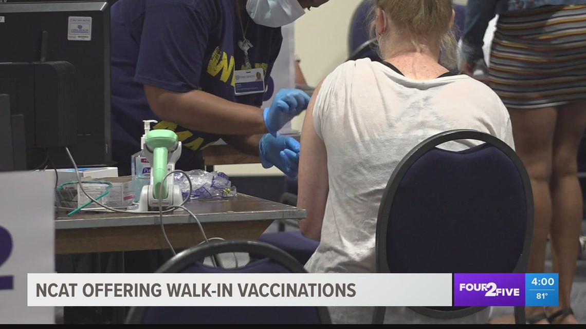 North Carolina A&T offers walk-in COVID-19 vaccinations - Vimarsana News