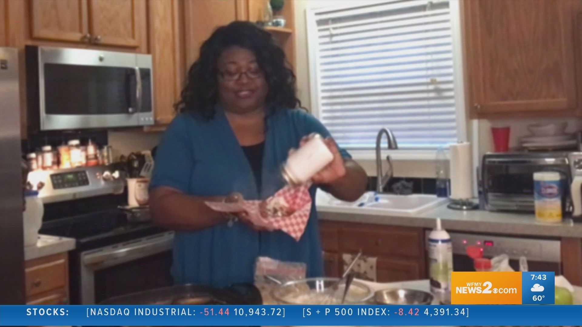Triad Chef Felicia Daniels stopped by the Virtual News 2 Kitchen.