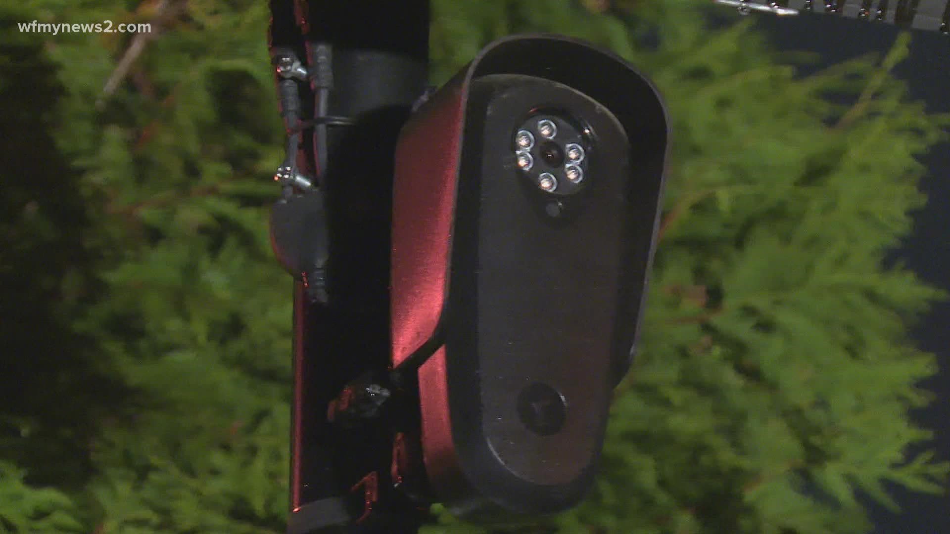 Greensboro Police are in the process of installing 10 cameras around the city that can read license plates.