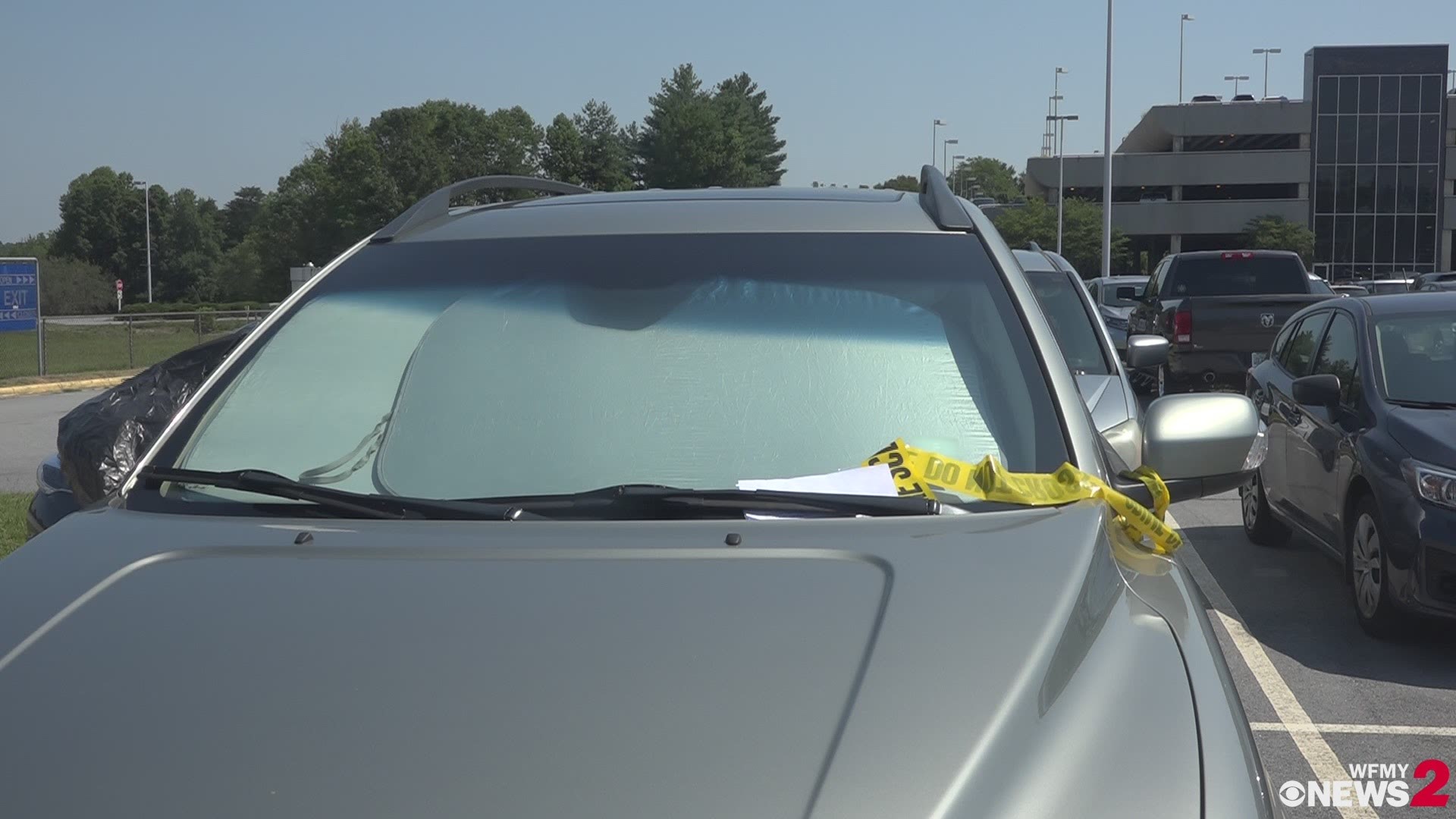 More than 20 cars were vandalized at Piedmont Triad International Airport in Greensboro recently.