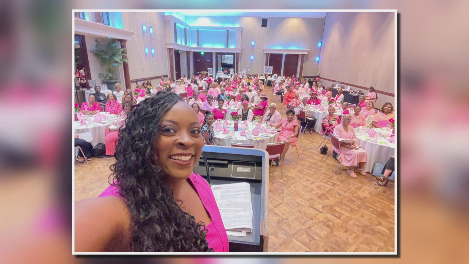 WFMY News 2's Lauren Coleman emceed the event.