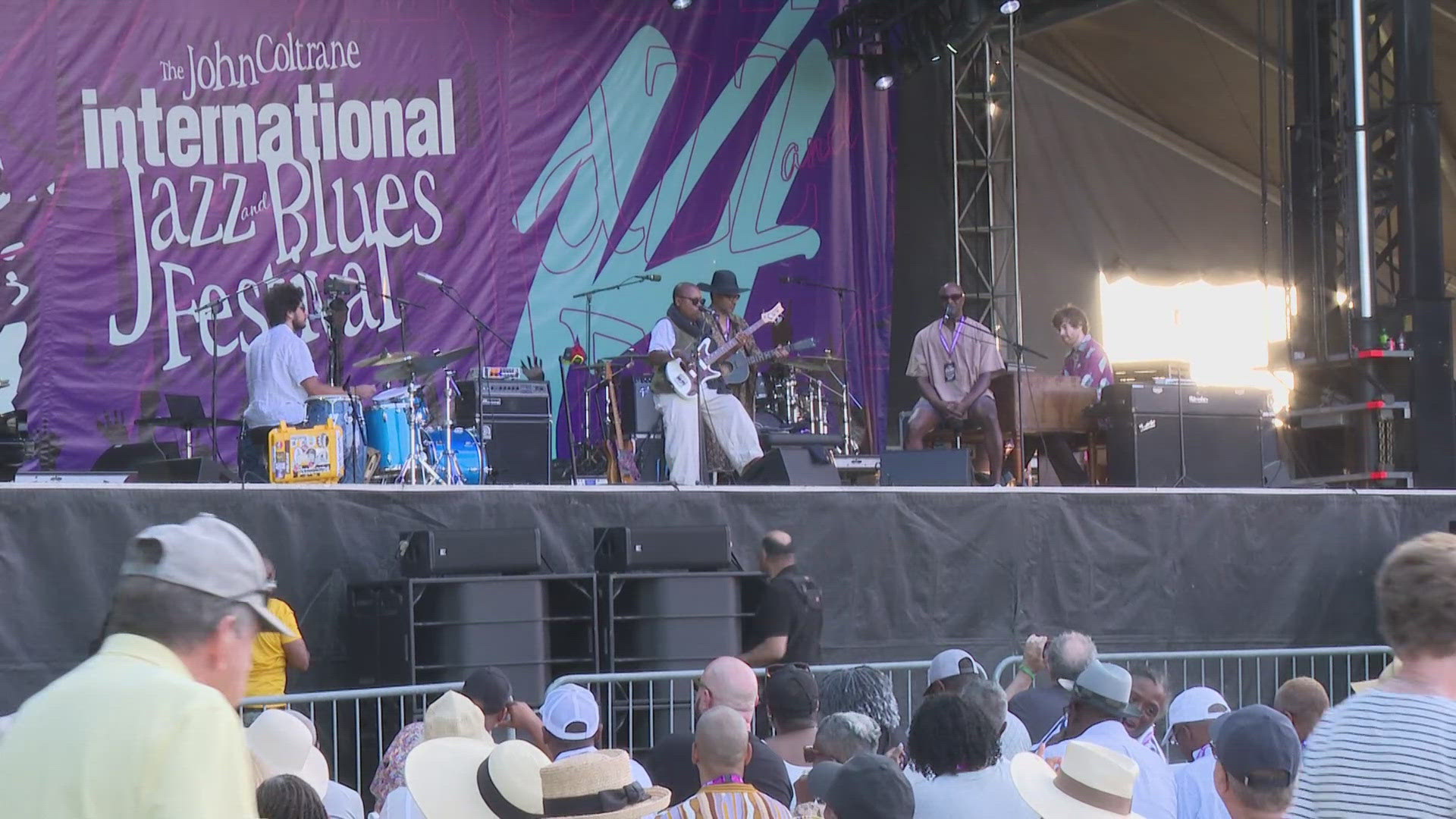 Sunday is the second day of the music festival.