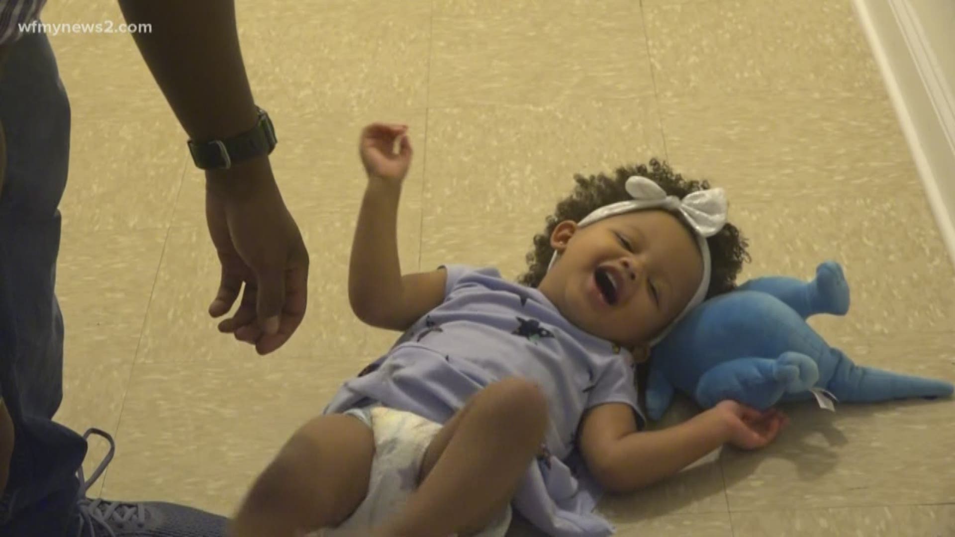 Greensboro Walking Miracle Defies The Odds Celebrates Second Birthday
