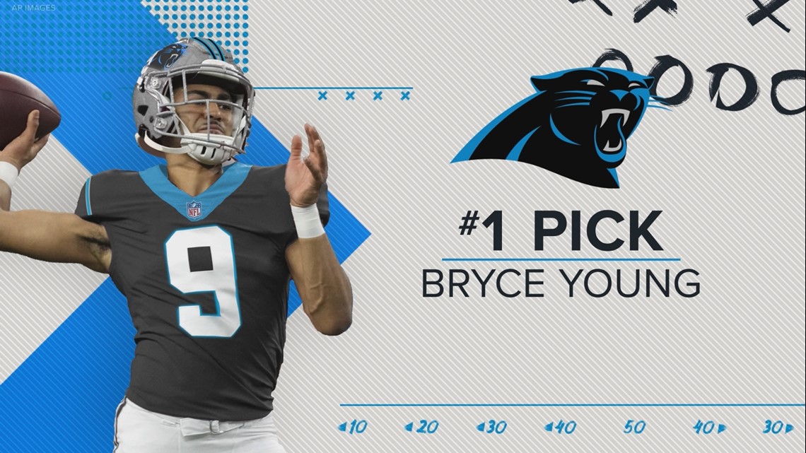 Bryce Young to wear No. 9 with Panthers