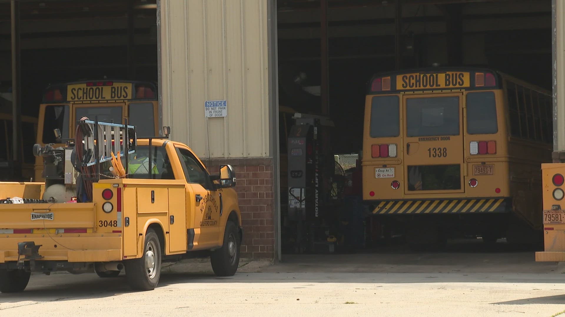 GCS has half of the number of diesel mechanics needed to maintain the district’s 600 buses. District leaders say they are struggling to compete with larger garages.