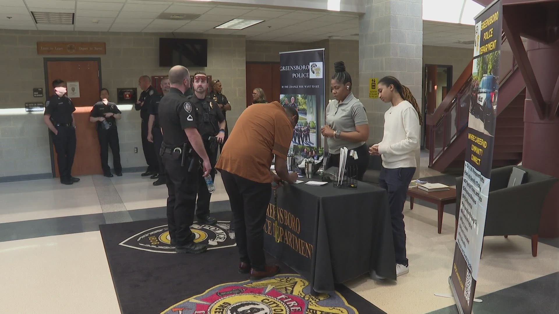 GPD needs more than 100 officers. The department said it’s happy with the turnout at a hiring and information session.