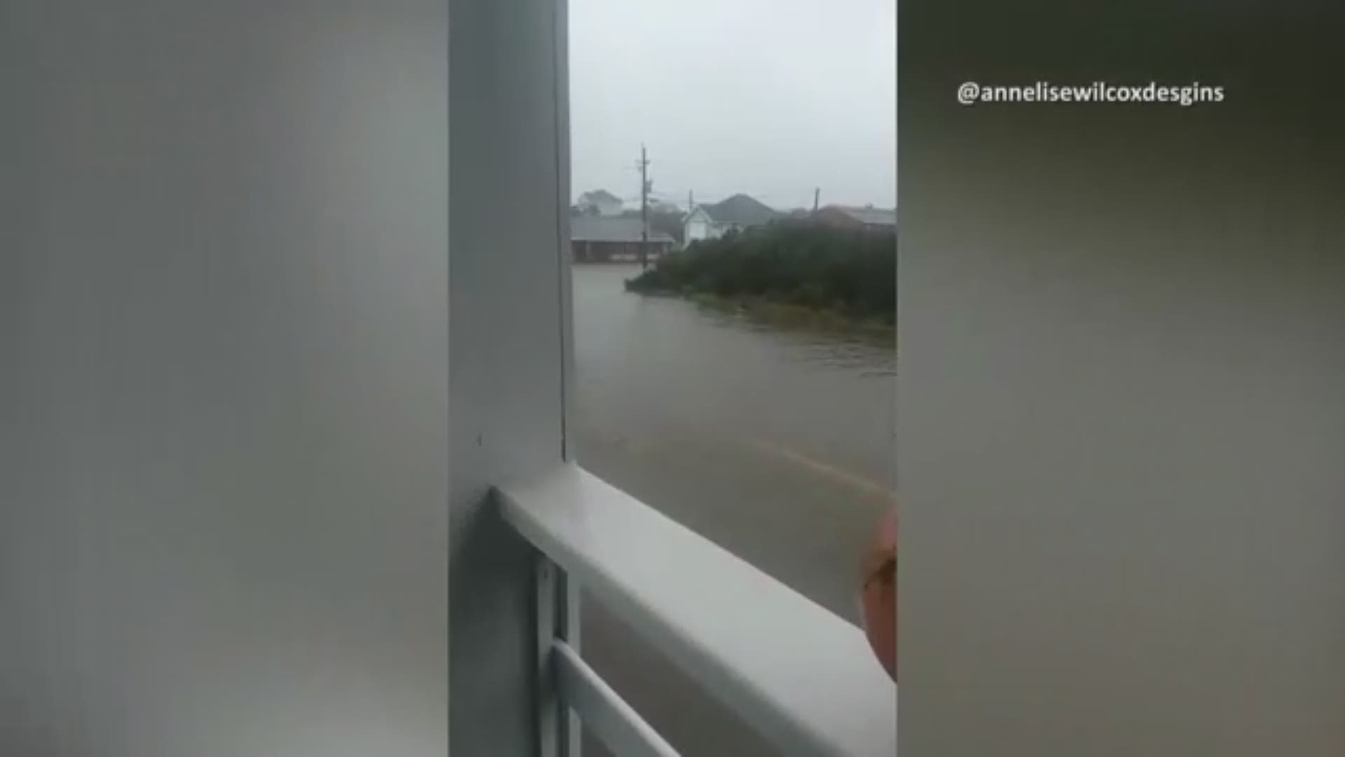 Hurricane Dorian's wind and rain bands slammed the Outer Banks Friday. The storm made landfall on Cape Hatteras, North Carolina at 8:35am ET. Ocracoke, at the beginning of the Outer Banks, experienced extreme flooding due to storm surge and the intensity of the storm.