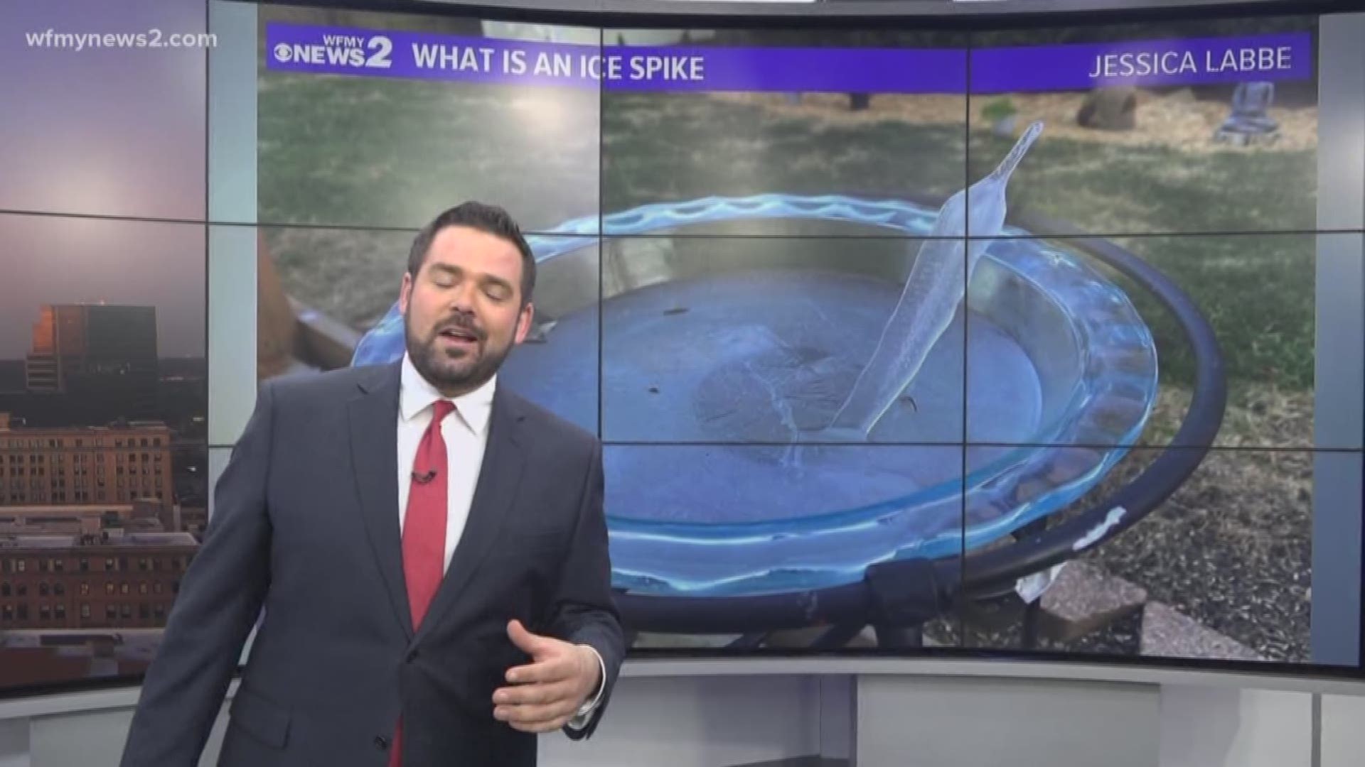 You've probably never seen anything like this. Chief Meteorologist Tim Buckley explains what an 'ice spike' is and how they form.