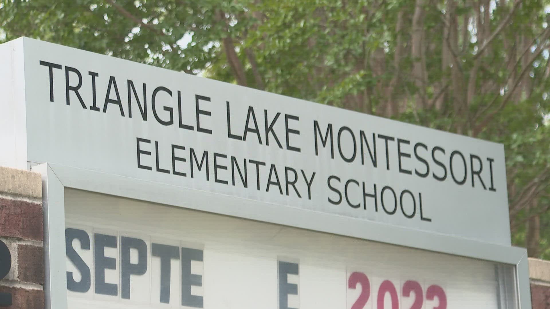 Guilford County Schools said repairs are underway at Triangle Lake Montessori and Western Guilford High School.