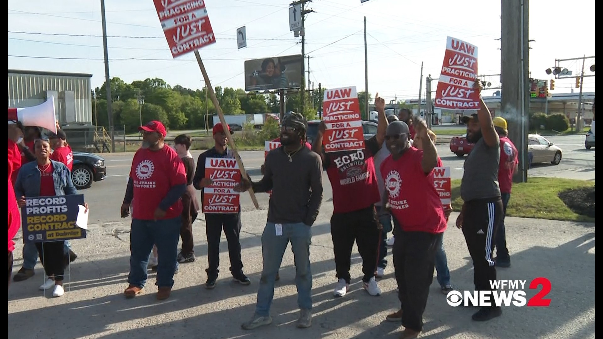 Union warns that Thomas Built Buses' employees could go on strike soon.