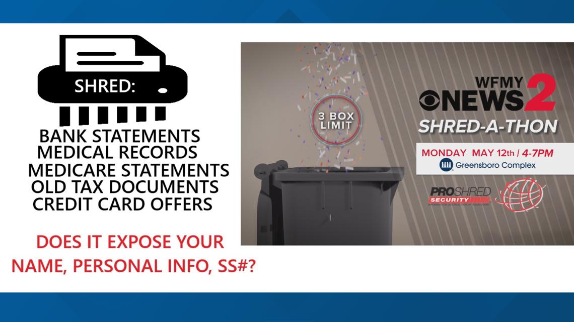 Shred it! The paperwork an mail you should always shred instead of