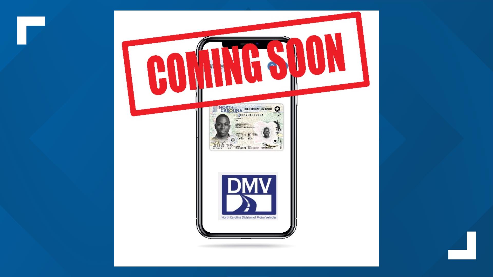 NC DMV to issue digital ID & driver licenses by late fall