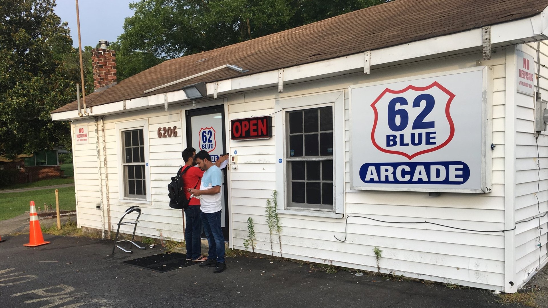 Randolph County Sheriff Greg Seabolt says community complaints started rolling in when 62 Blue Arcade opened in Trinity about three months ago.
