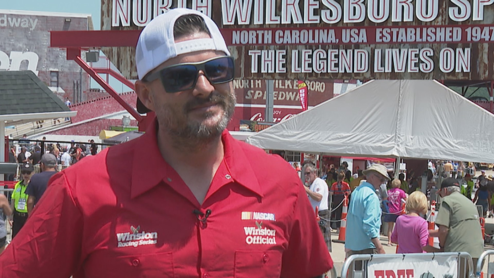 Listen! Man known for "random facts" attends NASCAR All-Star Race ...