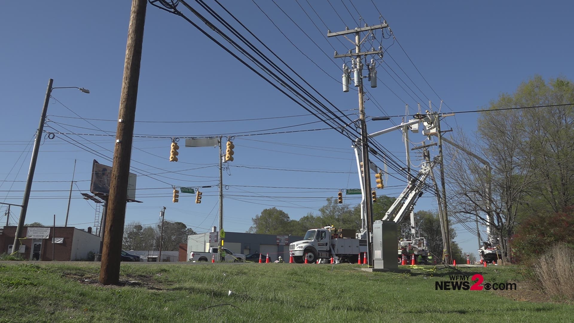 East Bessemer Avenue Damage