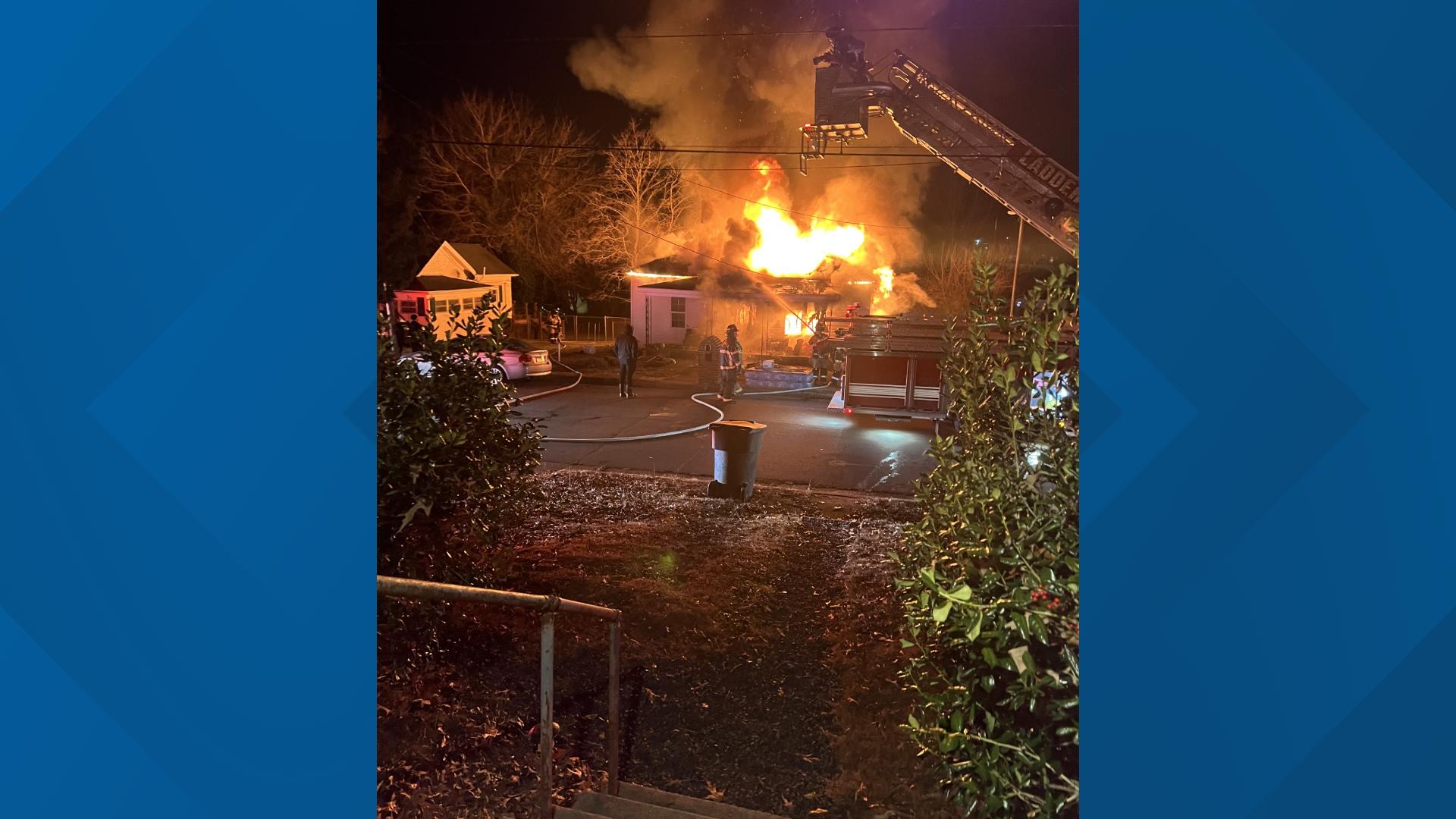 Eden family of 5 loses everything in house fire | wfmynews2.com