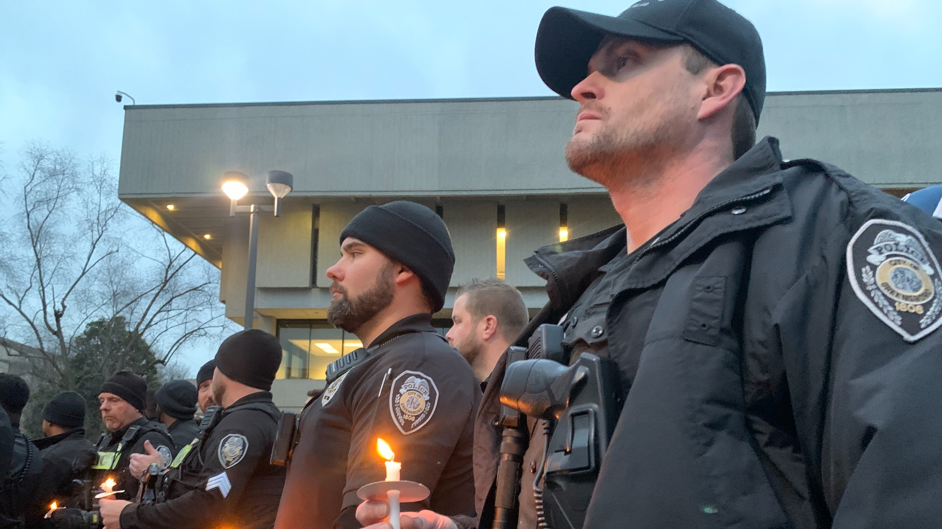 Greensboro Police And Community Gather To Honor Fallen Sgt. Nix ...