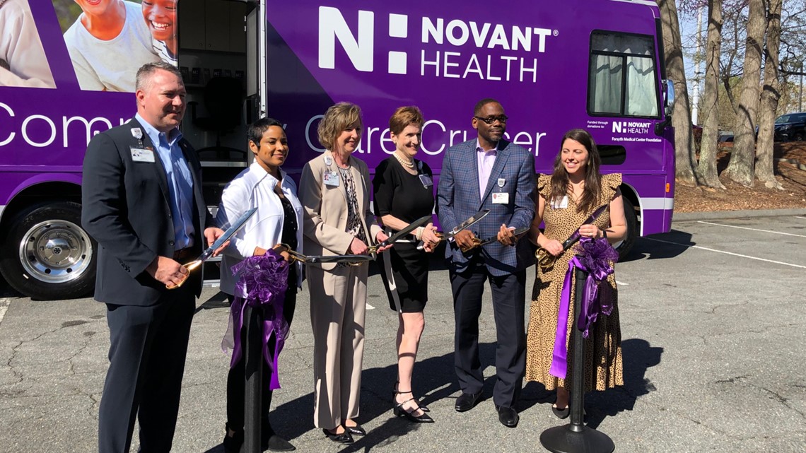 Novant Health takes health care to the streets