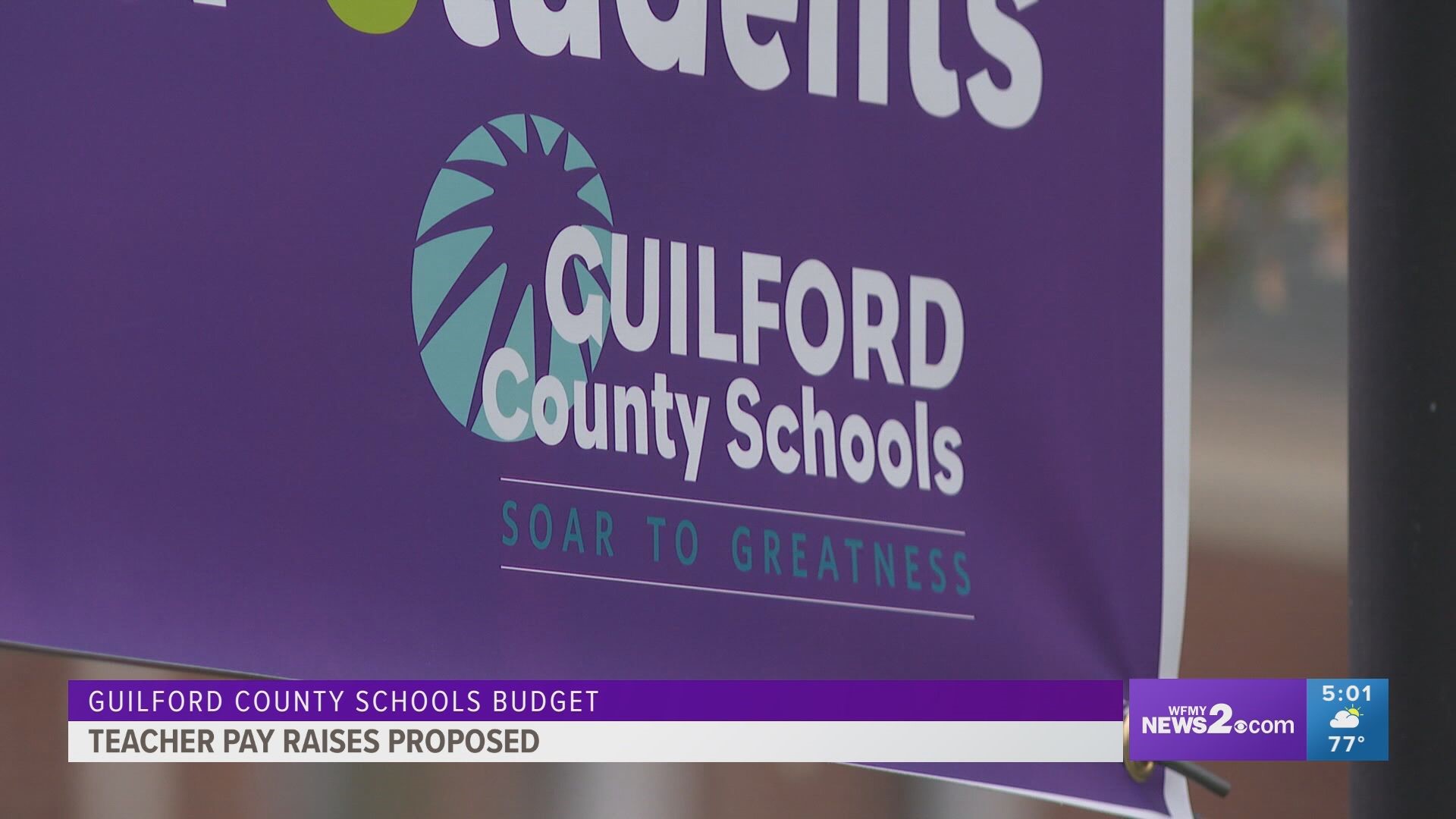 Guilford County School's latest budget proposal includes pay raises for staff across the board.