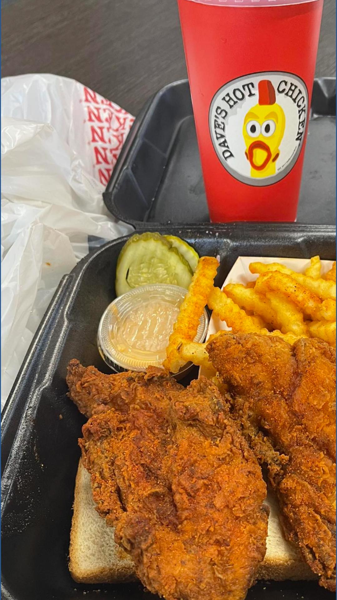 Dave’s Hot Chicken in Greensboro offering free meals to first responders