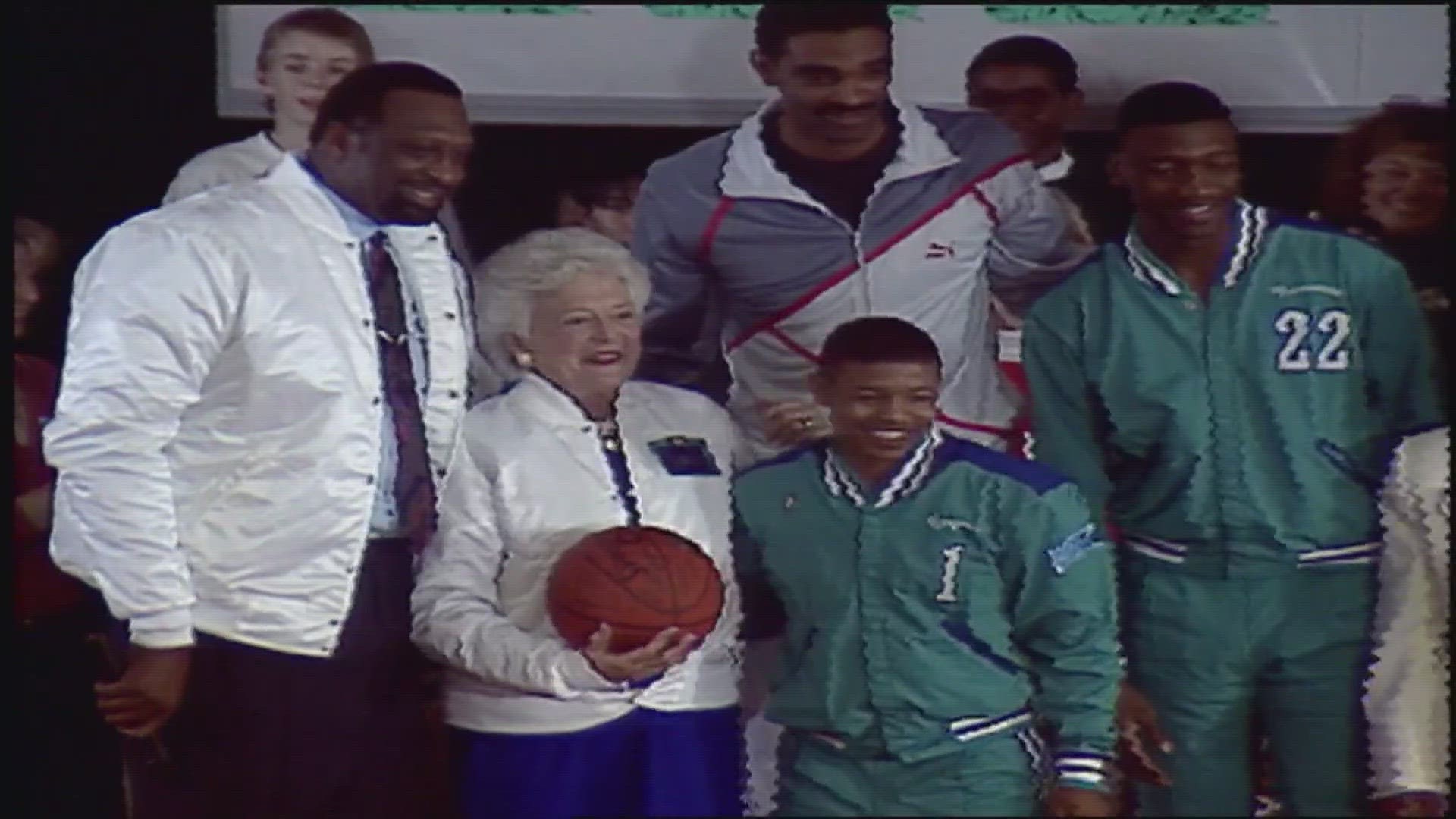 On Jan. 9, 1991, Piedmont Open Middle School had some special guests stop by.