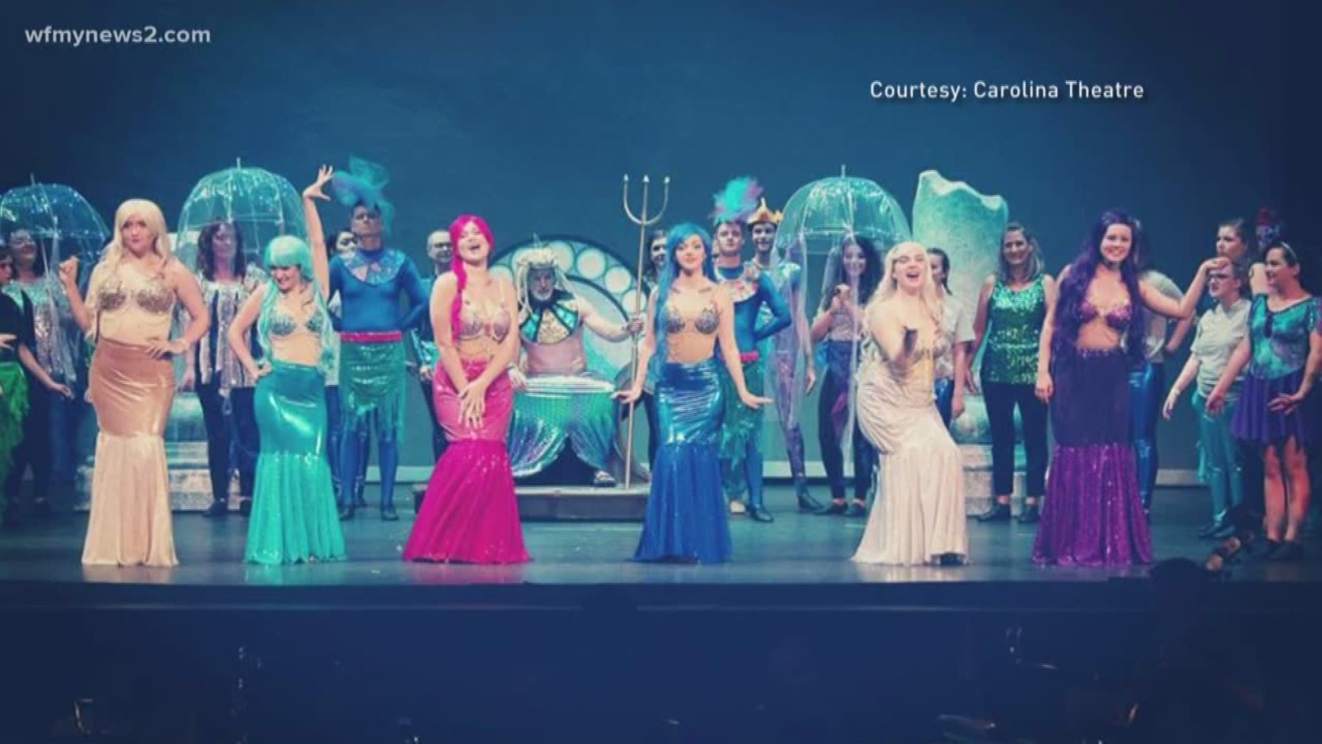 "The Little Mermaid" Playing At Carolina Theatre