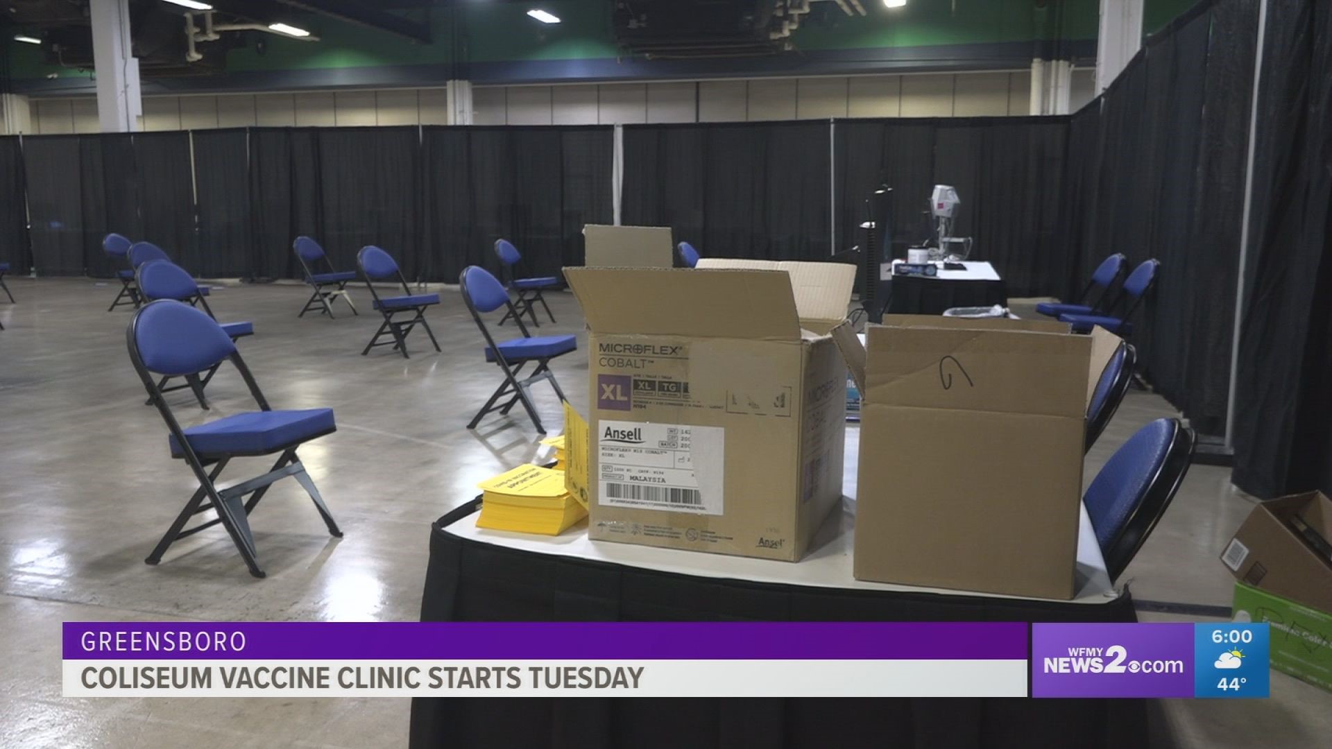 Thousands of people made appointments through the Guilford County Health Department and Cone Health. They're set to get their vaccines on Tuesday.