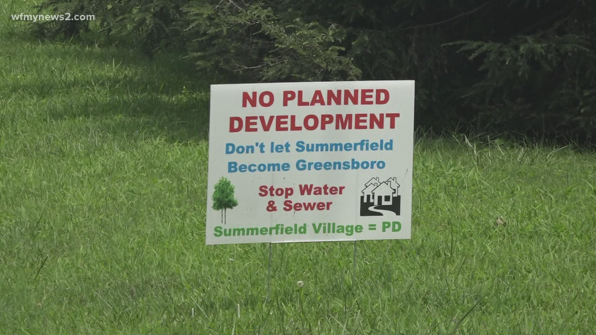 The project would create hundreds of new homes in a development in the town of Summerfield.