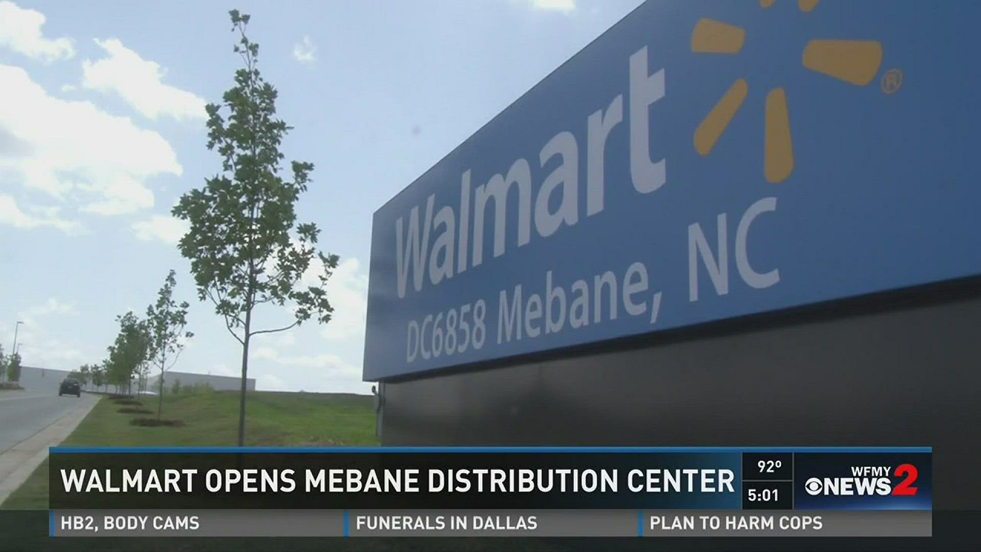 Walmart Opens Mebane Distribution Center