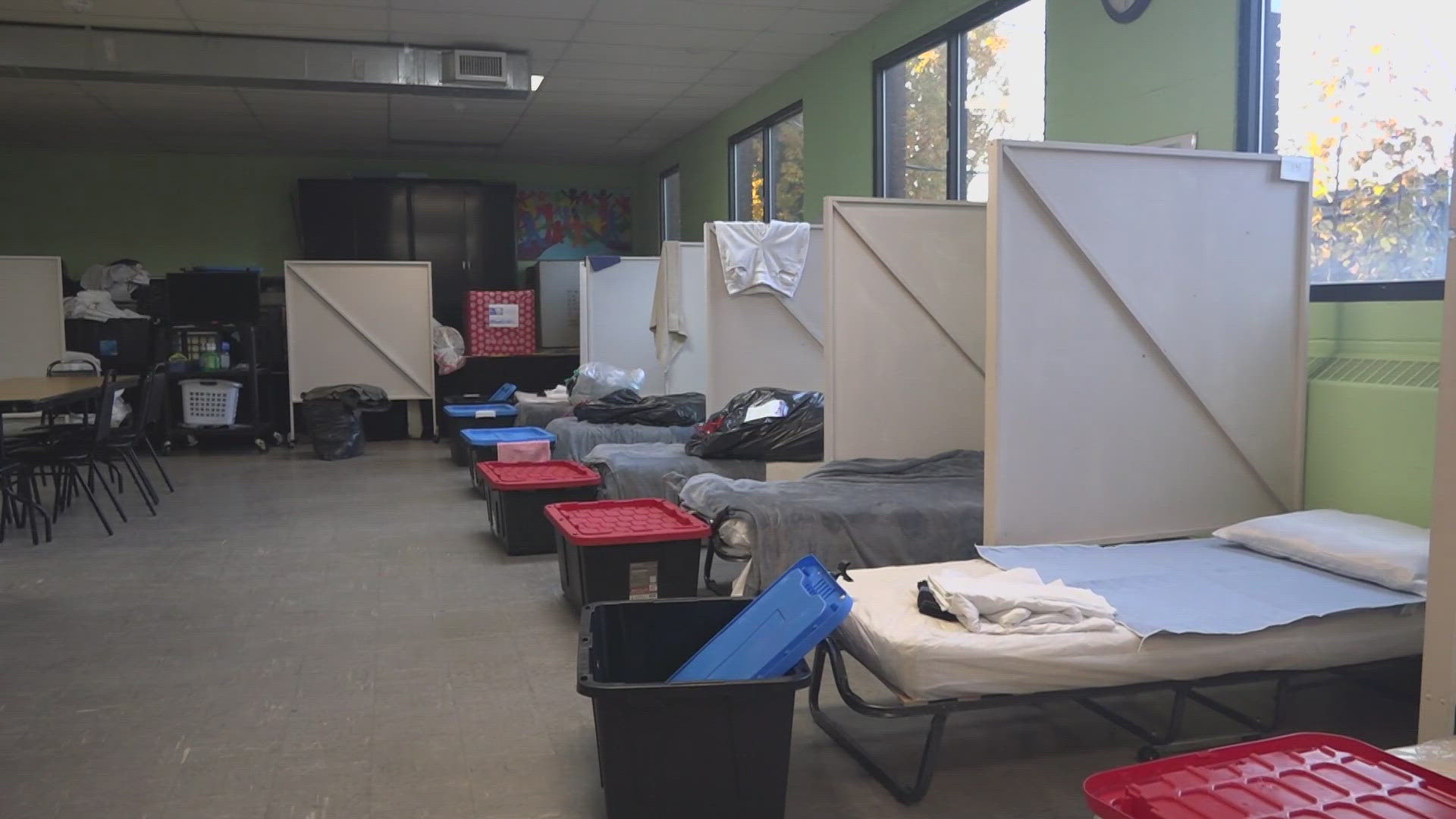 On Monday, the City of Greensboro activated white flag warming centers.