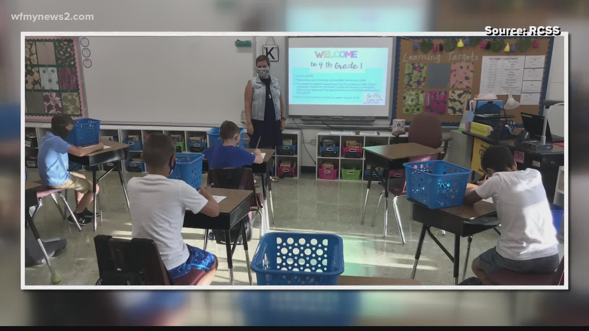 Families said they were glad to return their students to the classroom. The board doubled down on the decision during an afternoon meeting.