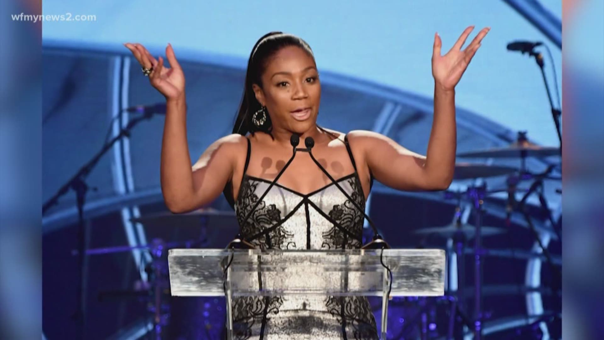 Comedian Tiffany Haddish reportedly forget a few of her own lines during a public New Year's Eve event. Haddish shamed herself on Twitter, and
others users to quick to judge.