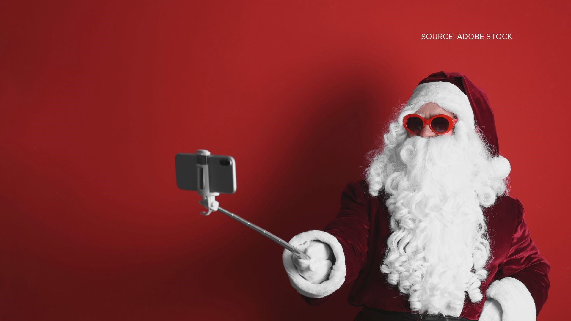 Take your phone with you and get a picture with Santa for free at these Triad locations.