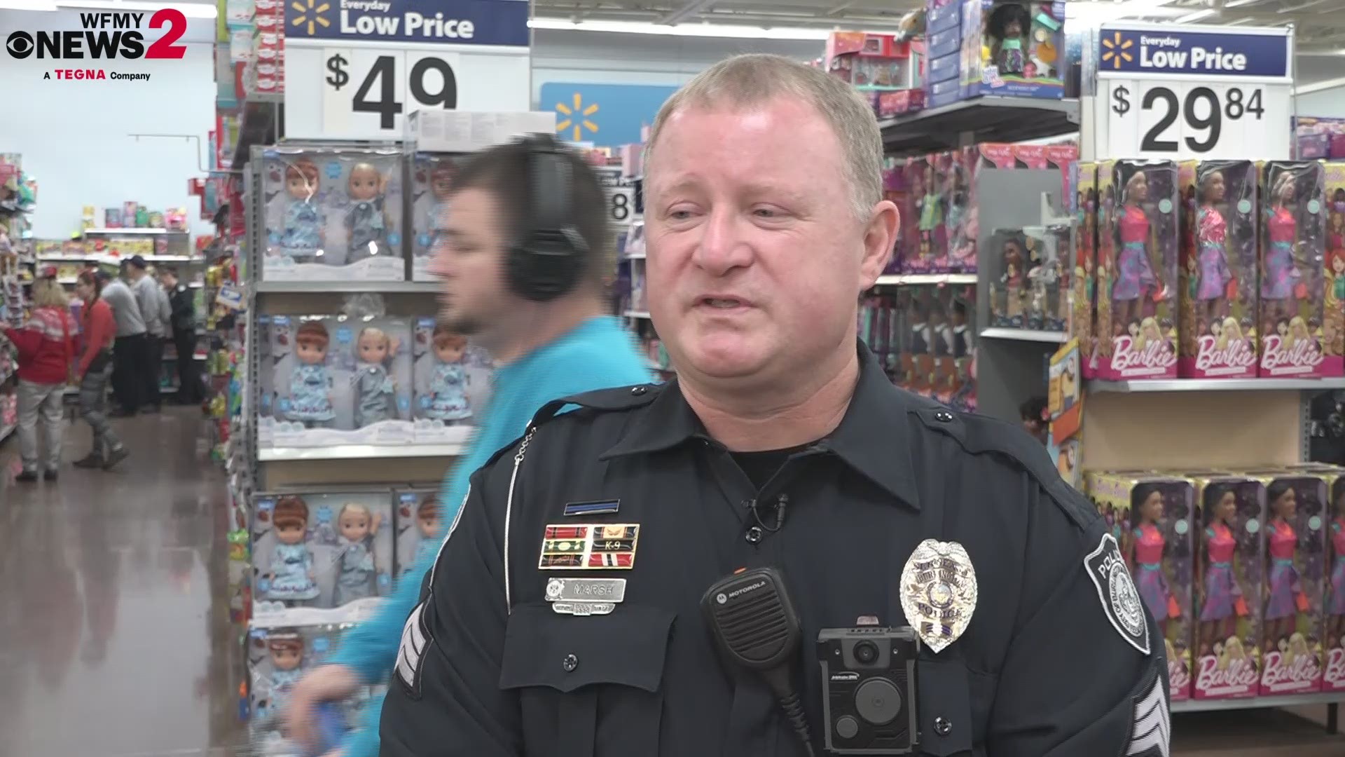 Burlington Police Takes Kids On Shopping Spree For 'Cops Care' Event