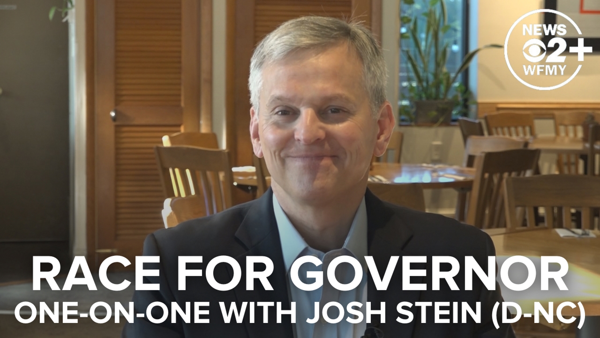 WFMY News 2's Kevin Kennedy interviews Josh Stein, Democratic candidate for Governor of North Carolina.