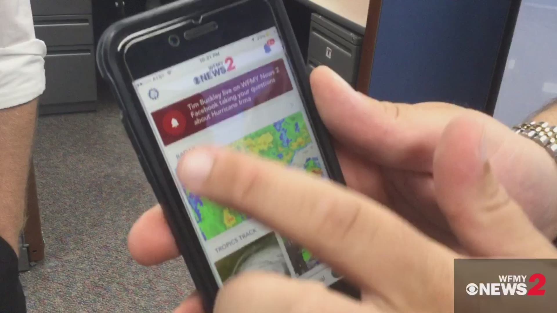 Chad Silber and Tim Buckley Show You How To Get The Latest Weather Alerts On Your Phone