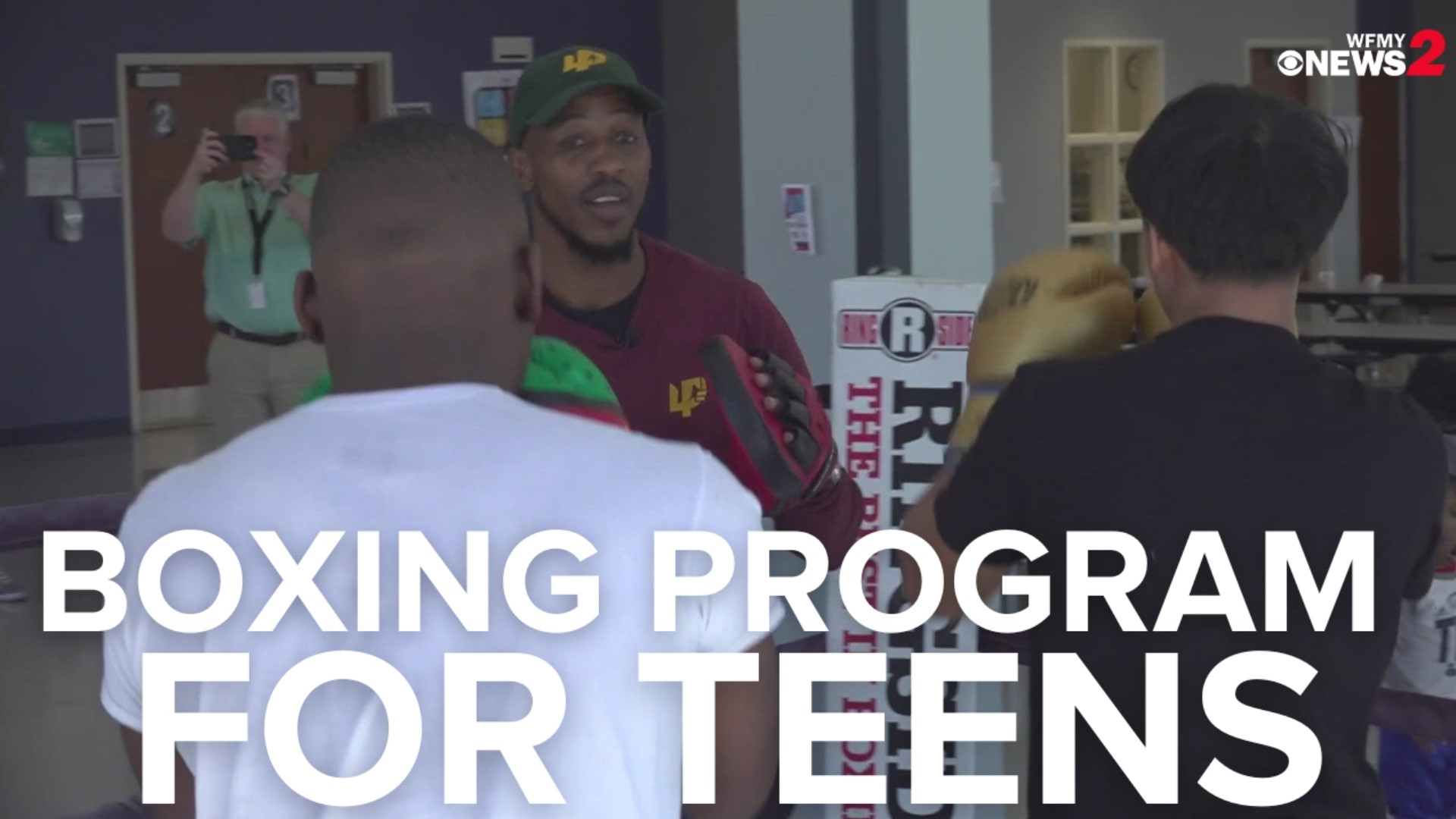 Greensboro man starts a boxing program called Punch For Pounds for teens looking to develop important life skills.