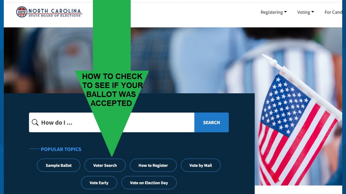 How to check to make sure your vote counted | wfmynews2.com