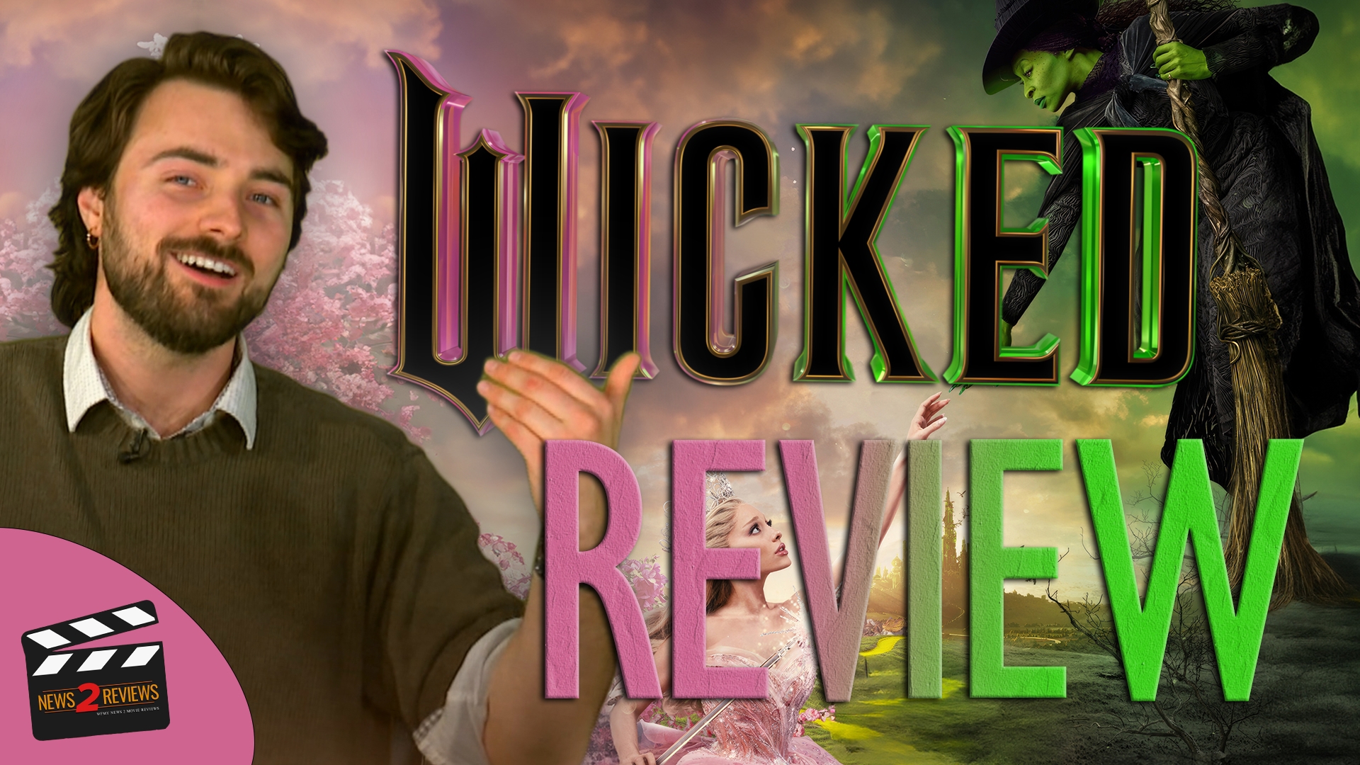 WFMY News 2 film critic, Manning Franks, takes a stroll down the yellow brick road as he reviews the long-awaited Wicked movie adaptation!